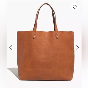 Madewell Transport Tote in English Saddle